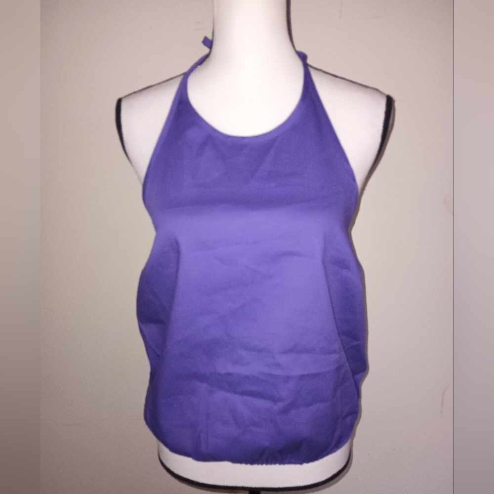 INC Purple Halter Neck Top